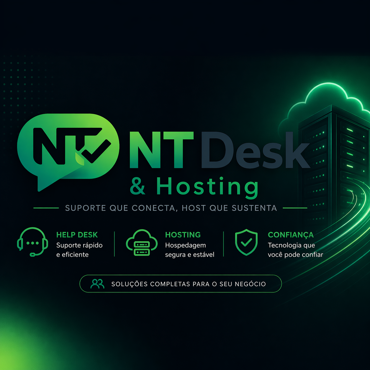 Banner NTDesk e Hosting